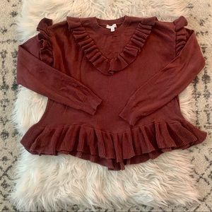 Abbound Dusty Rose Sweater